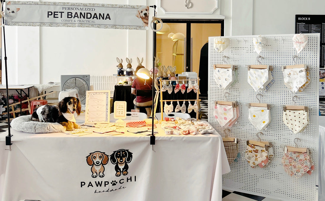 Paw Pochi’s First Booth at Eco Palladium – Valentine’s Day Special! 💕🐾